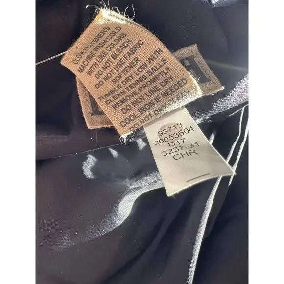 NWT Duluth Women's Cold Faithful Down Tunic Vest Full Zip Puffer in Black Medium - Picture 8 of 15